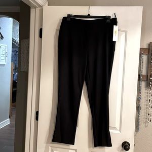 Calvin Klein- Size 12- Black Dress Pants- Great with Suit Jacket